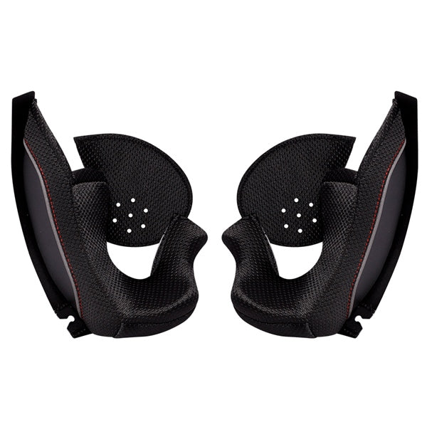 CHEEK PAD STROBE II BK 2XL LS2