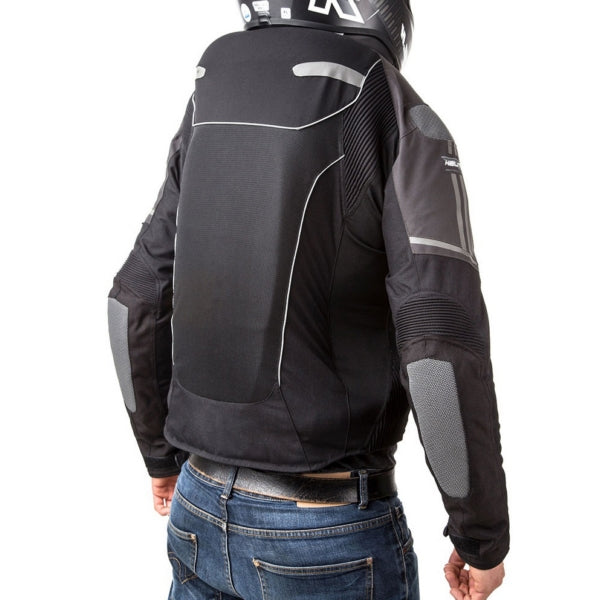 JACKET VENTED BK/BL GY 3XL HELITE