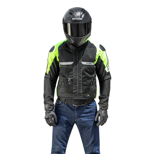 JACKET VENTED BK/HVS GY L HELITE