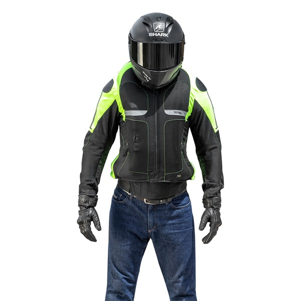 JACKET VENTED BK/HVS GY S HELITE