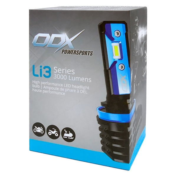 LED BULB LI3 3000 LUMENS H1 QTY 1 ODX