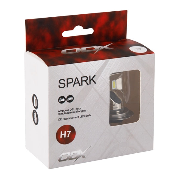 LED SPARK SERIES BULB H7 QTY 2 ODX