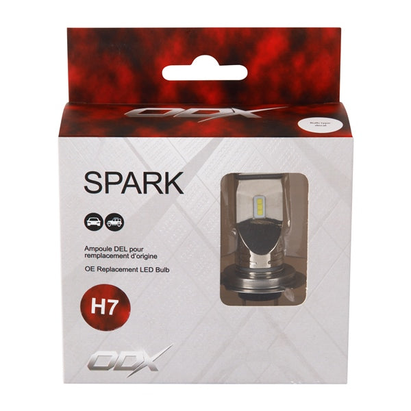 LED SPARK SERIES BULB H7 QTY 2 ODX