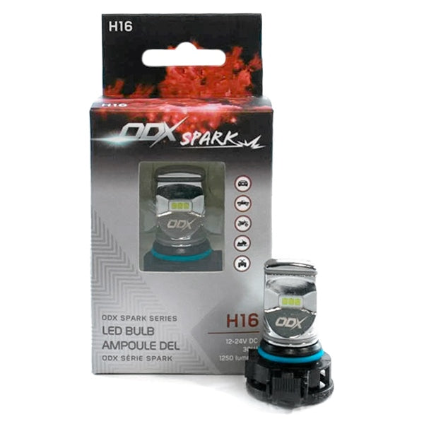 LED SPARK SERIES BULB H16 QTY 2 ODX