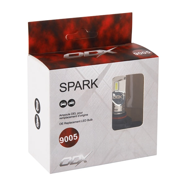 LED SPARK SERIES BULB 9005 QTY 2 ODX