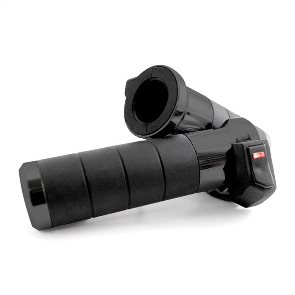 HEATED GRIP TITAN CABLE THROTTLE BK KOSO