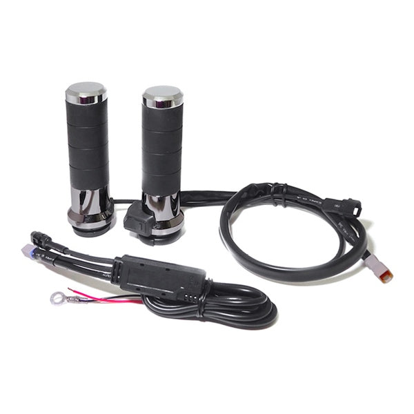 HEATED GRIP TITAN CABLE THROTTLE BK KOSO