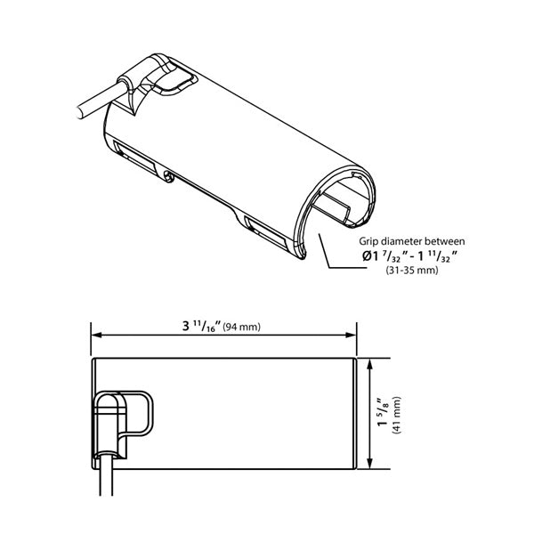 HEATED SLEEVE 12V XCLAW KOSO