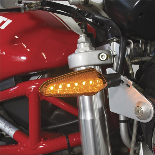 TURN SIGNALS NUOVO AMB LENS/QTY2