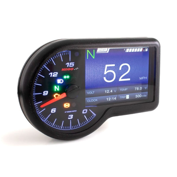 METER MULTI-FUNCTION RX-3 TFT BK
