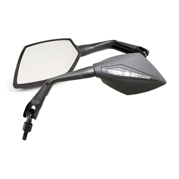 MIRROR APEX MATT BK SHELL / CLR LENS