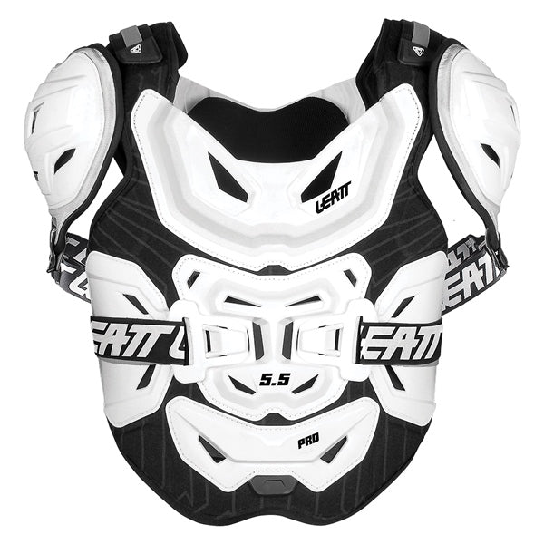 CHEST PROTECTOR 5.5 PRO WH REG LEATT