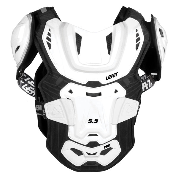 CHEST PROTECTOR 5.5 PRO WH REG LEATT
