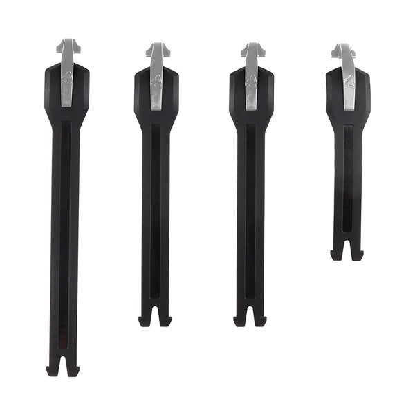 STRAP KIT GPX 5.5 FLEXLOCK BK QTY4 LEATT