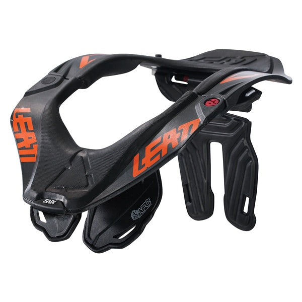 NECK BRACE SNX 5.5 L/XL BK/OG LEATT