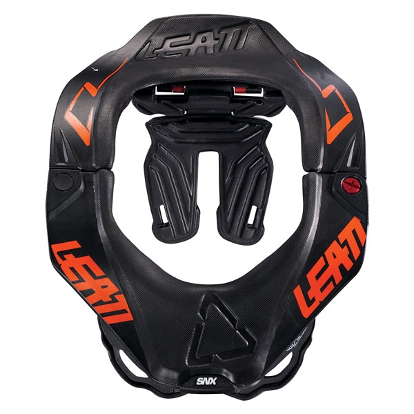 NECK BRACE SNX 5.5 S/M BK/OG LEATT