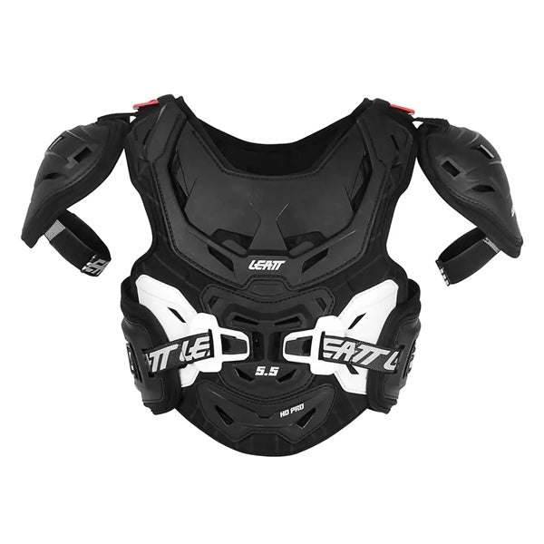 CHEST PROTEC 5.5 PRO JR WH/BK LEATT
