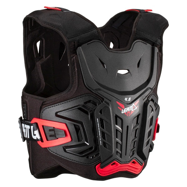 CHEST PROTEC 4.5 JR BK/RD L/XL LEATT