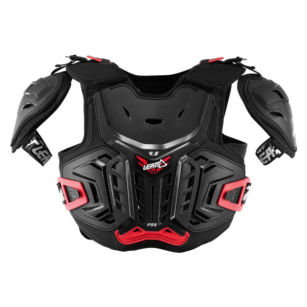 CHEST PROTEC 4.5 PRO JR BK/RD L/XL LEATT