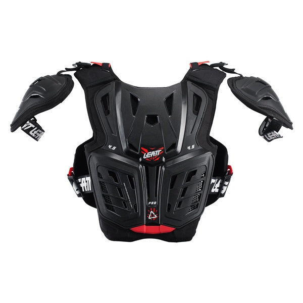 CHEST PROTEC 4.5 PRO JR BK/RD S/M LEATT