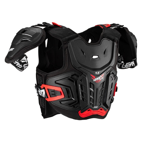 CHEST PROTEC 4.5 PRO JR BK/RD L/XL LEATT