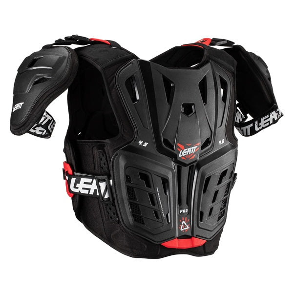 CHEST PROTEC 4.5 PRO JR BK/RD S/M LEATT