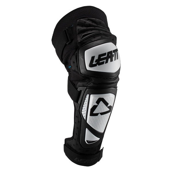 KNEE GUARD EXT JR WH/BK LEATT