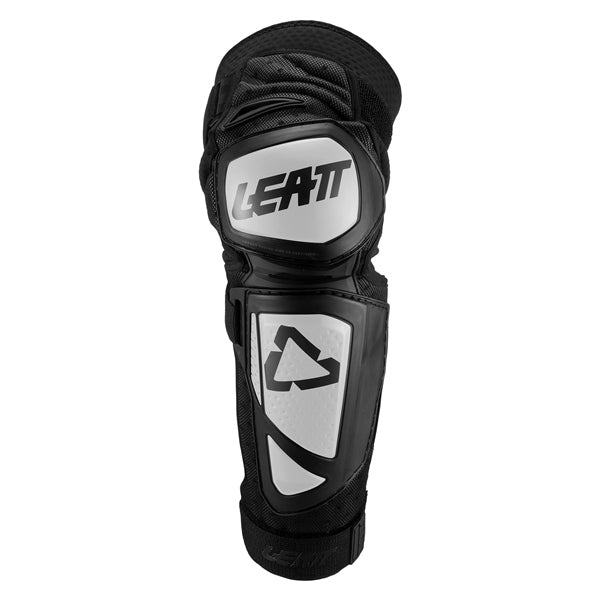 KNEE GUARD EXT JR WH/BK LEATT