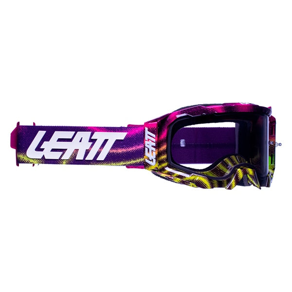 GOGG VELOCITY 5.5 NEON ZEBRA/LGY LEATT