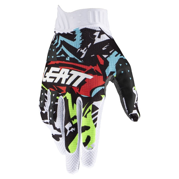 GLOVE MOTO 1.5 GRIPR ZEBRA 2XL 12 LEATT