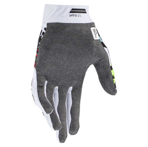 GLOVE MOTO 1.5 GRIPR ZEBRA M 9 LEATT