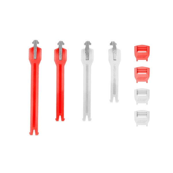STRAP KIT 5.5 JW22 GY QTY3/RD QTY1 LEATT