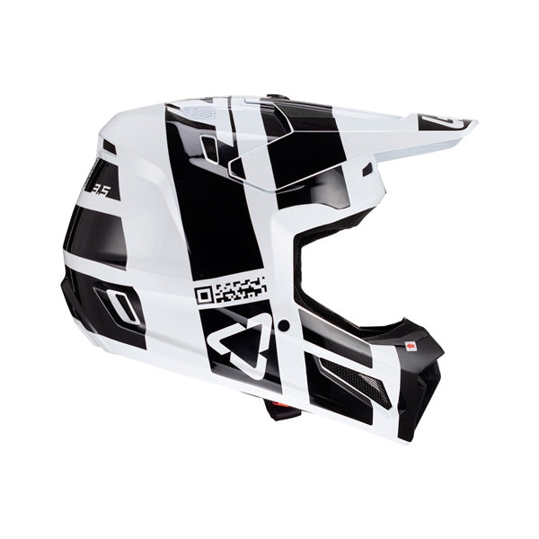 HELM MOTO 3.5 V24 BK/WH JR M LEATT