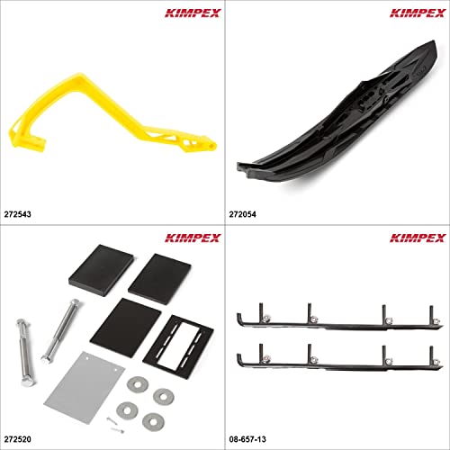 Kimpex - Fender Guards Kit - Black, Kawasaki Brute Force 750 2008-19