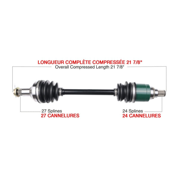 AXLE COMPL A/C KIMPEX
