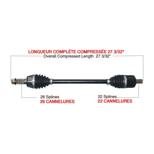 AXLE COMPLETE HD KIMPEXHD