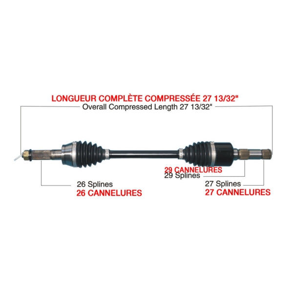 AXLE COMPLETE HD KIMPEXHD