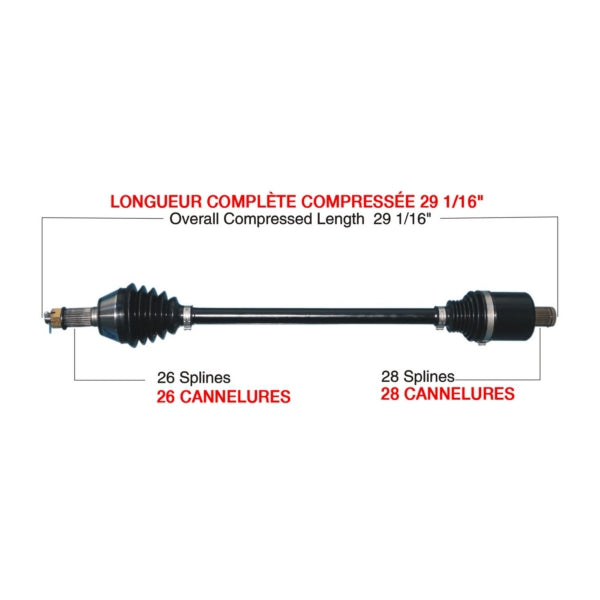 AXLE COMPLETE HD KIMPEXHD