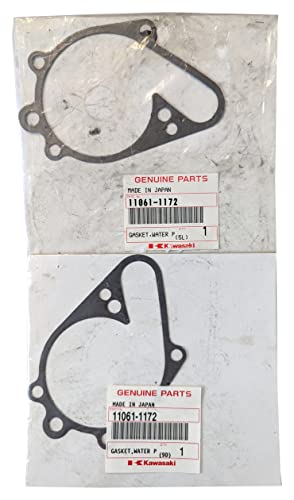 Water Pump Gasket OEM Compatible with Kawasaki Lot of 2 1987-08 Vulcan 88 VN 1500 1600 11061-1172