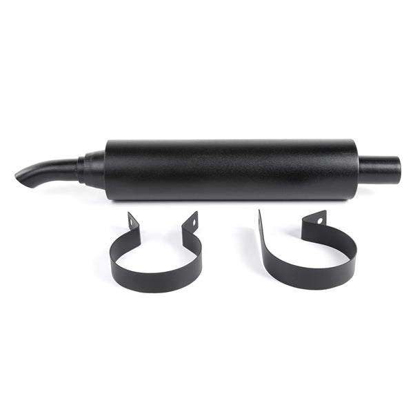 MUFFLER W/SPARK ARRESTOR UNIV 600-900CC