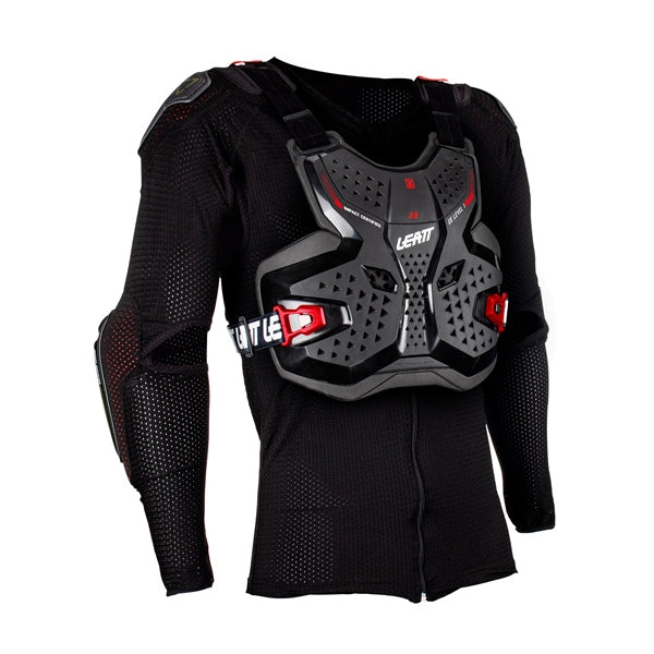 BODY PROTECTOR 3.5 JR BK/RD L/XL LEATT