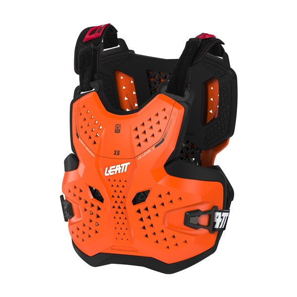 CHEST PROTECTOR 3.5 JR OG/BK L/XL LEATT