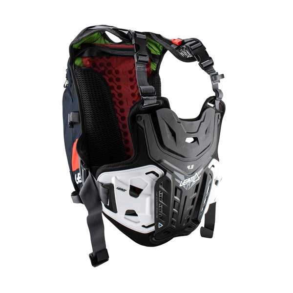 CHEST PROTECTOR MOTO 4.5 HYDRA BK/RD