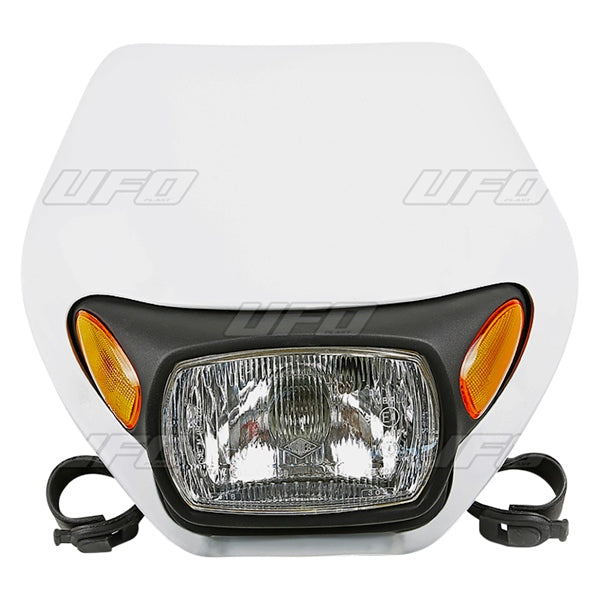 HEADLIGHT OREGON W/TURN SIGNAL12V WH UFO