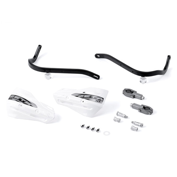 HANDGUARD ARMOR XC KIT 22.2MM BK/WH