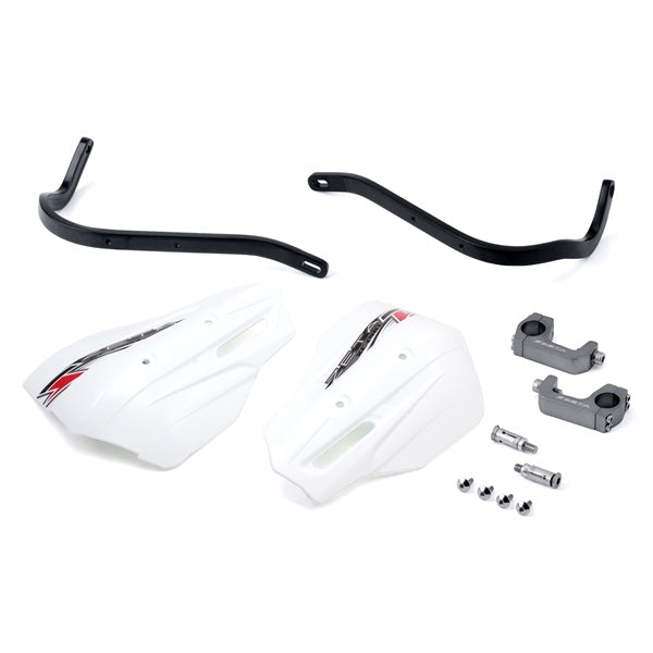 HANDGUARD ARMOR XC PRO KIT 28.6MM BK/WH