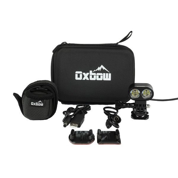 HELMET LIGHT W/ 8800 BATTERY OXBOW