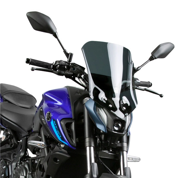 WINDSHIELD VSTREAM LOW DGY YAM