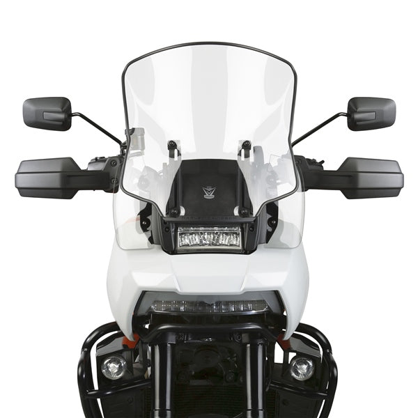 WINDSHIELD VSTREAM CLR BEAD MID HARLEY