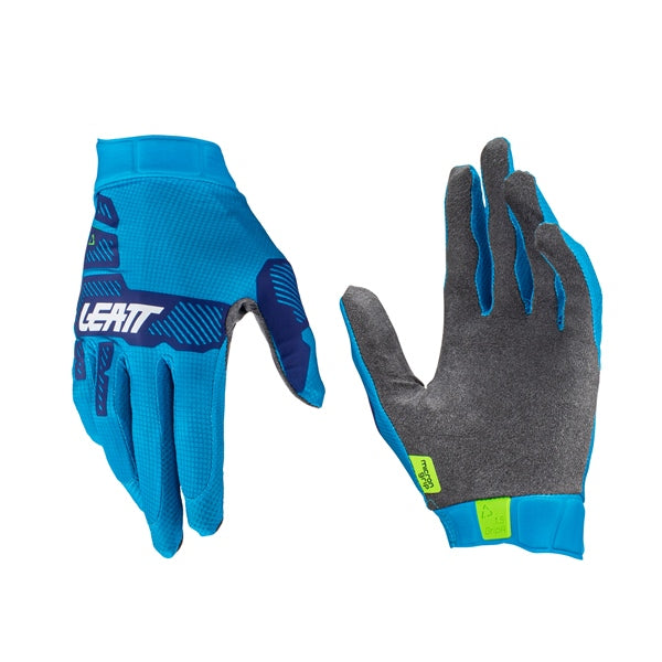 GLOVE MOTO 1.5 GRIPR CYAN M 9 LEATT